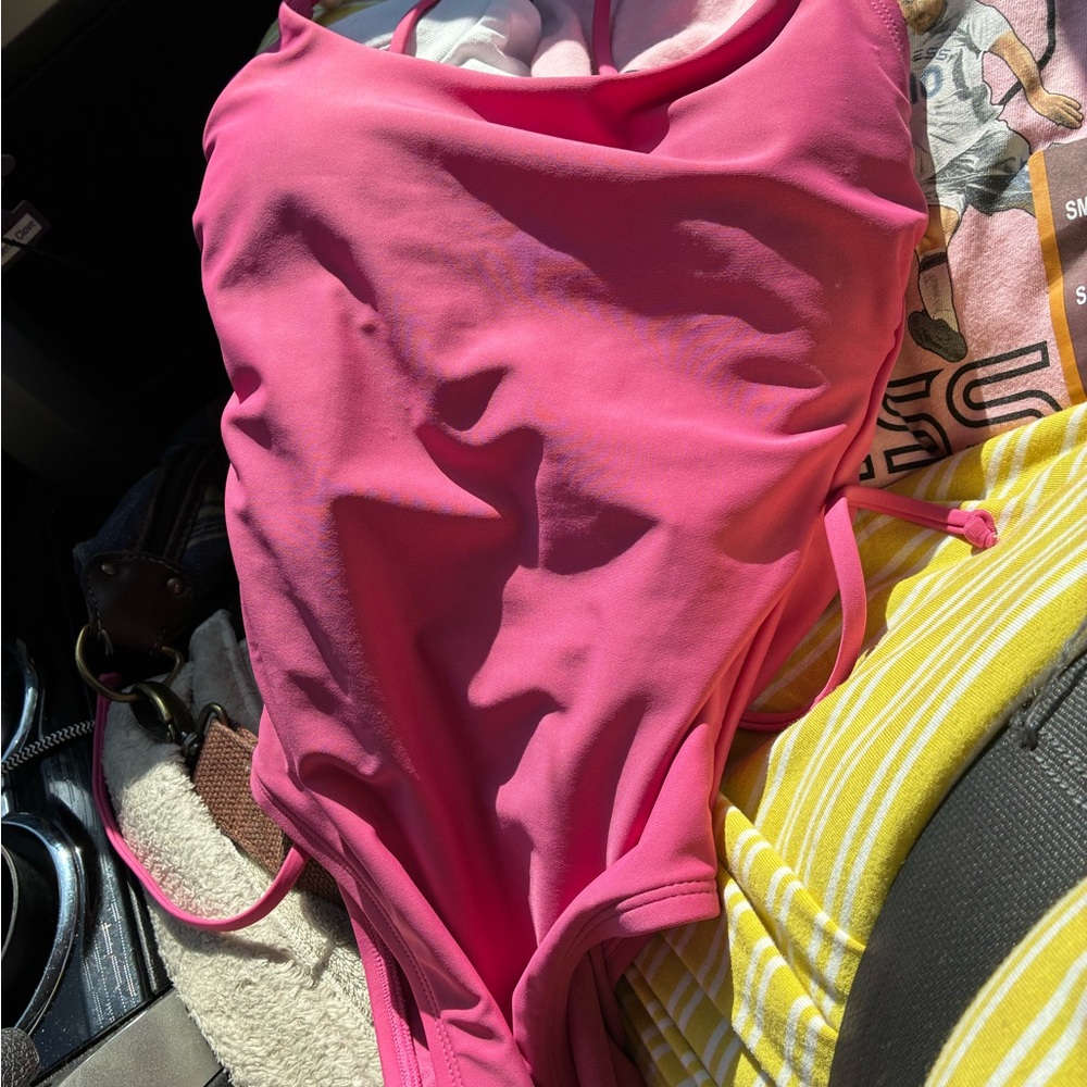 GAP Pink One Piece Swimsuit Classic Cut